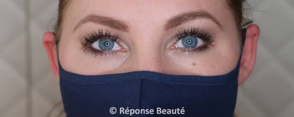 maquillage avec masque